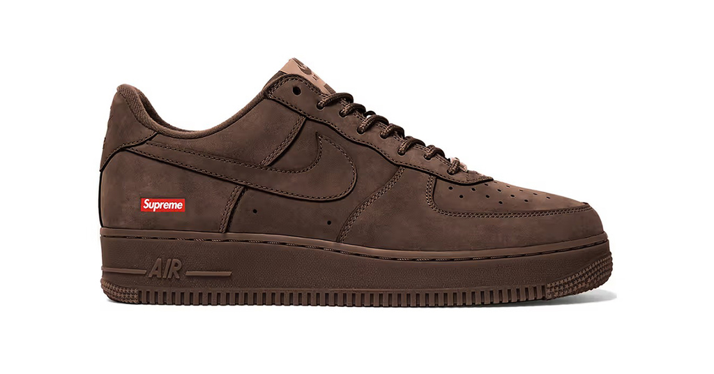 Supreme Air Force 1 ブラウン A Supreme x Nike Air Force 1 